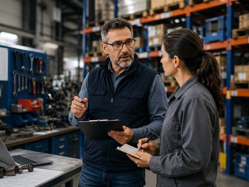 Habilidades comunicativas para responsable e almacén o taller